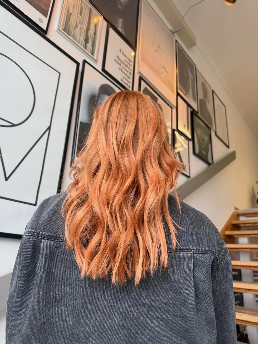 flattering summer haircut for round face 2026 Warm Copper Waves That Add Dimension and Personality