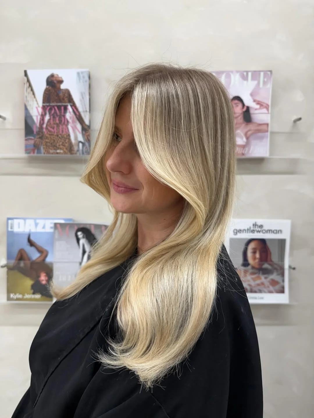 flattering summer haircuts for plus size women 2026 Feathered Mid Length Blowout with Soft Curtain Movement