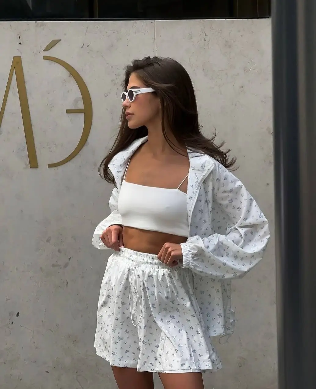 hot weather summer outfits for women 2026 Soft White Ease - The Effortless Summer Set