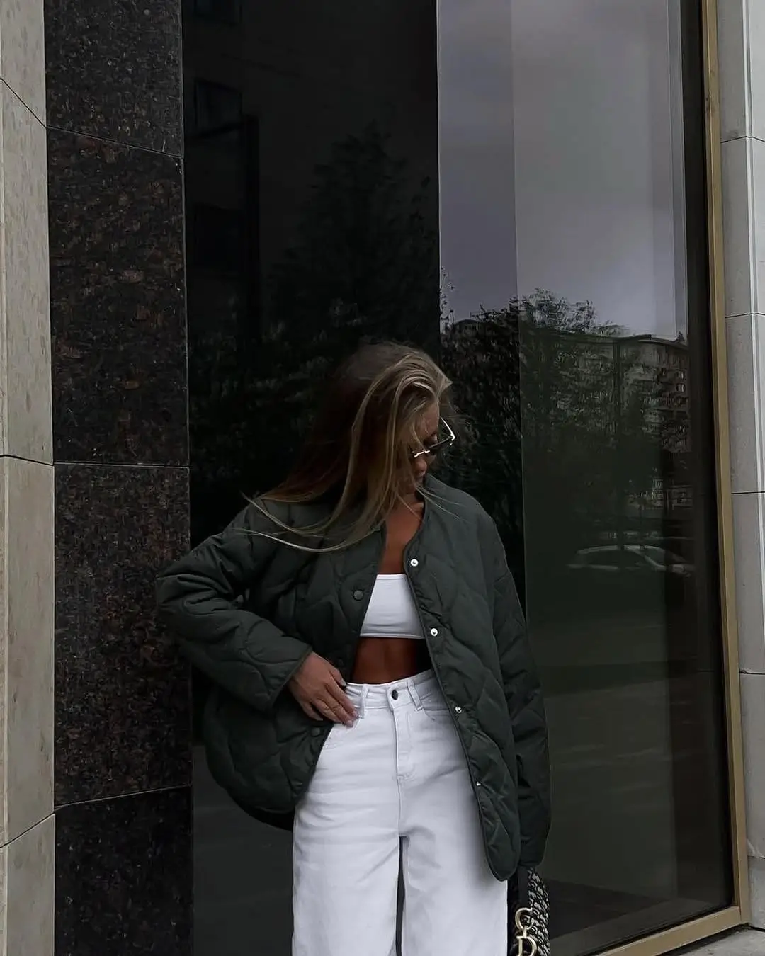 jeans outfit summer 2026 White denim and city ready layers