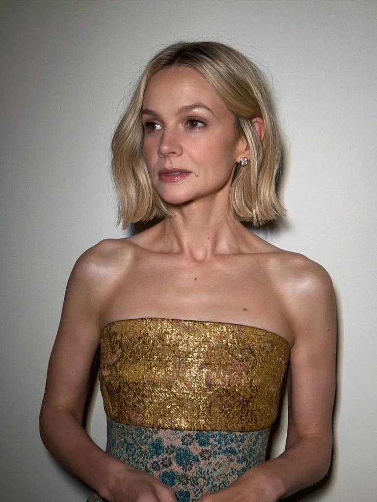 layered summer haircuts for medium hair 2026 Soft French Bob Energy with a Summer Glow