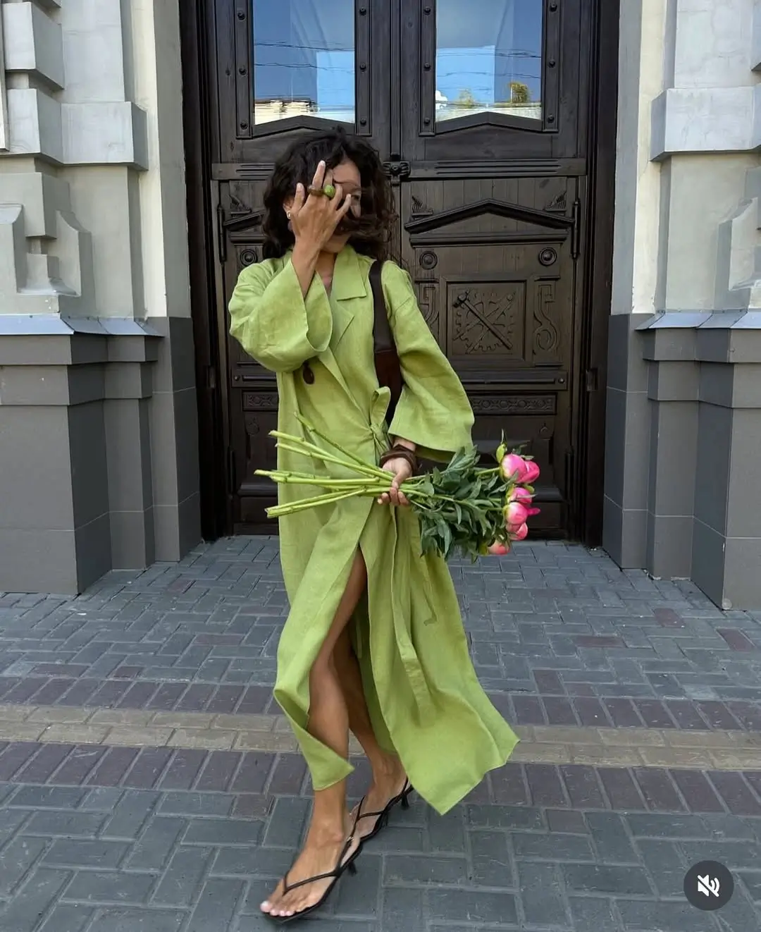 linen summer outfits 2026 Fresh Green Linen and Effortless City Romance