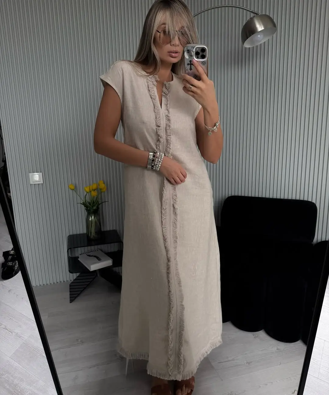 linen summer outfits 2026 Neutral Linen Dresses That Do Everything