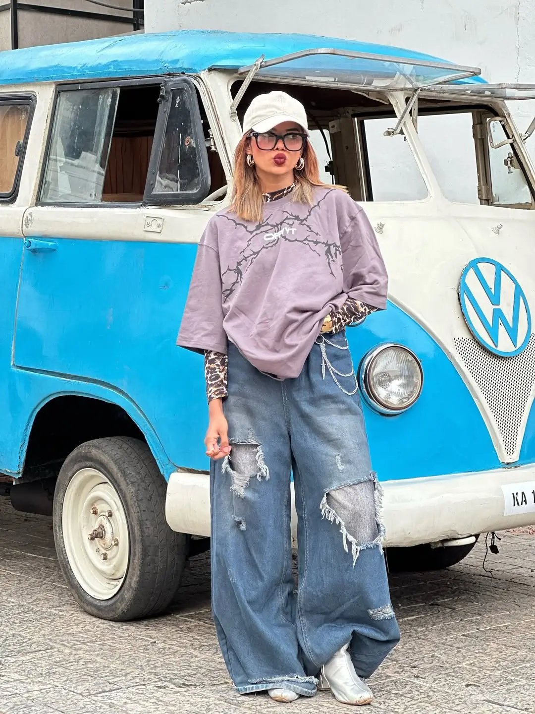 midsize outfits summer 2026 Street Layering with Oversized Attitude