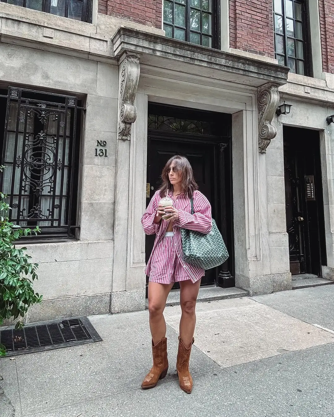 oversized outfits summer 2026 City Stripes Meet Effortless Confidence