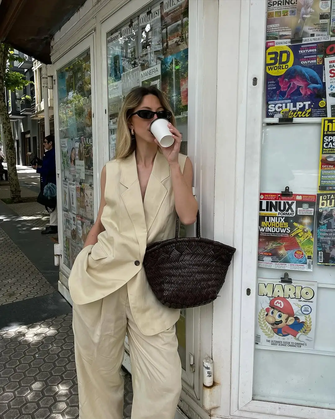 oversized outfits summer 2026 Soft Tailoring for Summer Mornings