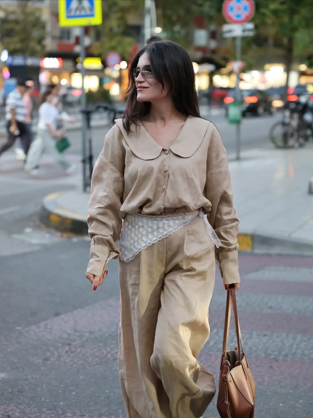 pant outfits summer 2026 Effortless Beige with a Boho Twist