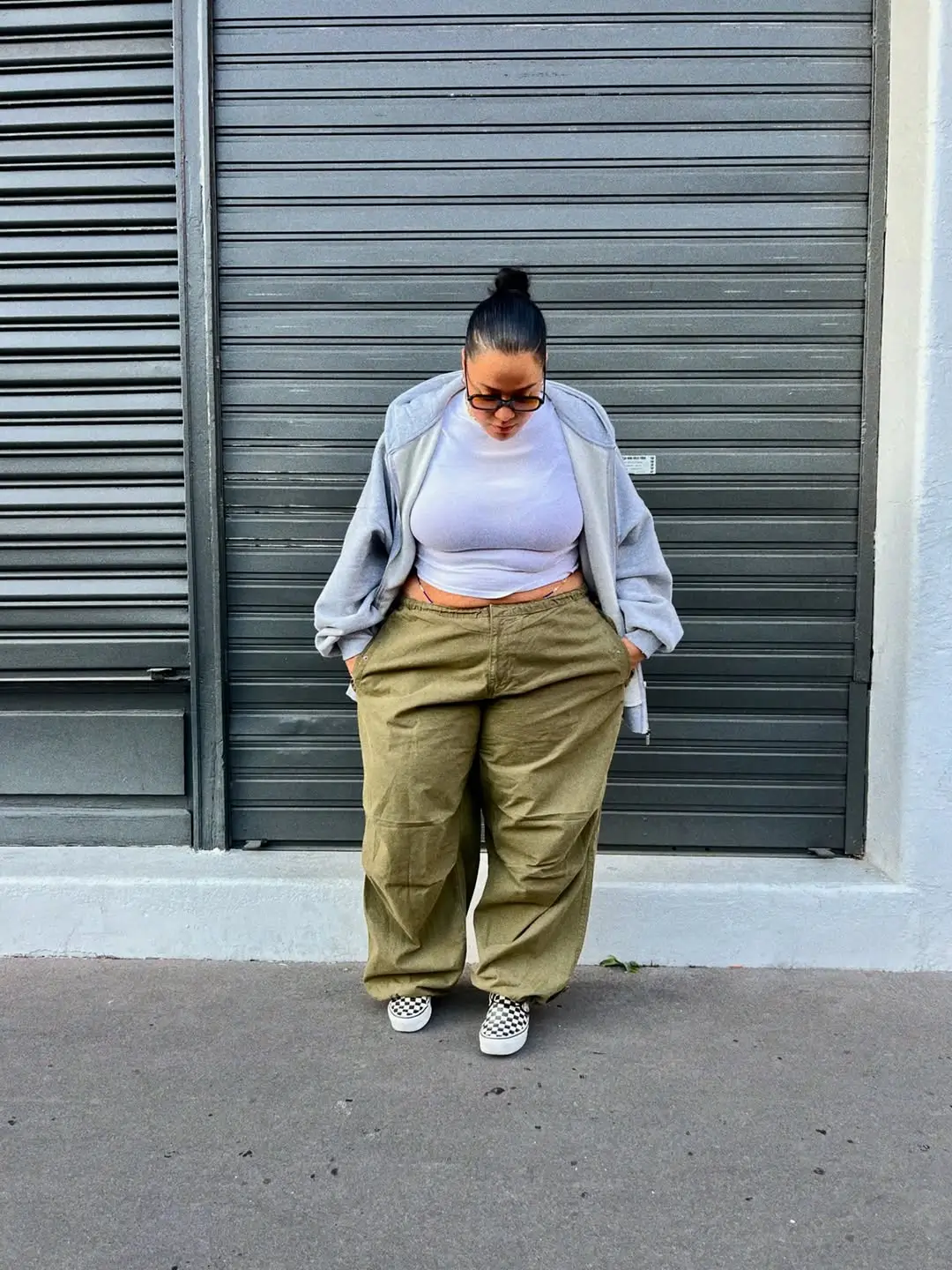 plus size summer outfits 2026 Relaxed Street Layers with an Edgy Twist