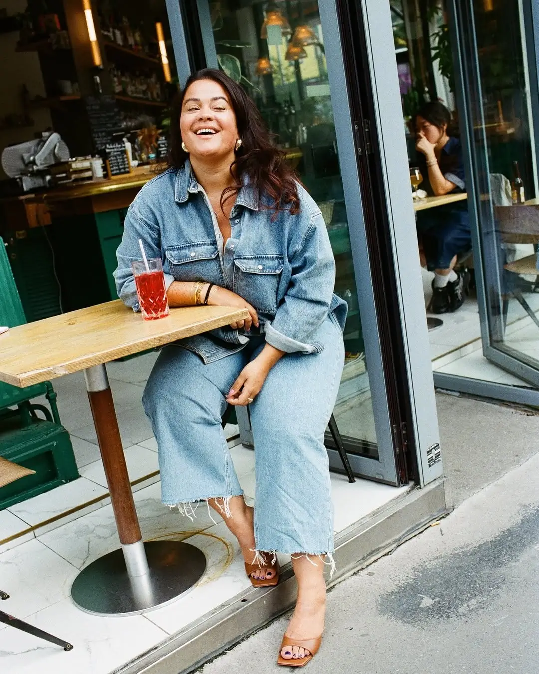 plus size summer outfits 2026 Denim Ease for Slow Summer Days