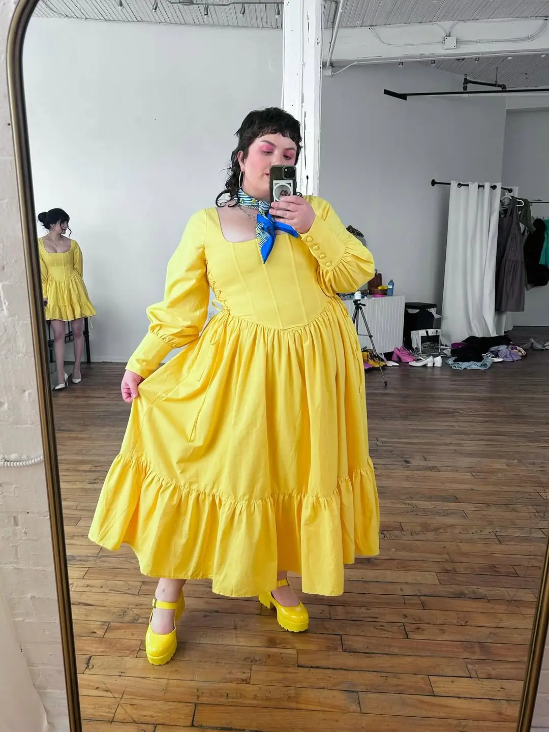 plus size summer outfits 2026 Bold Yellow Volume That Refuses to Be Ignored