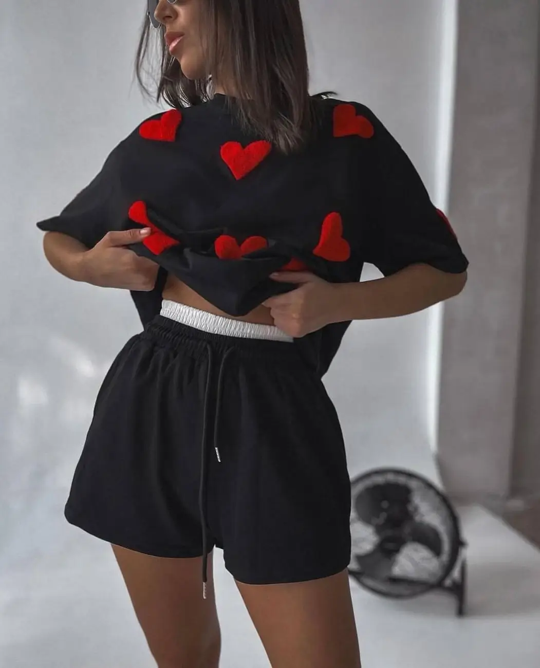 shorts outfit summer 2026 Playful Comfort with a Sporty Mood