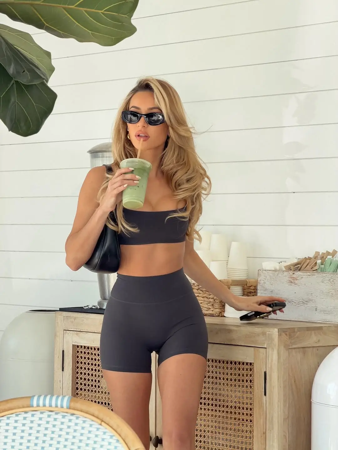 simple casual summer outfits 2026 Minimal Sport Set Energy