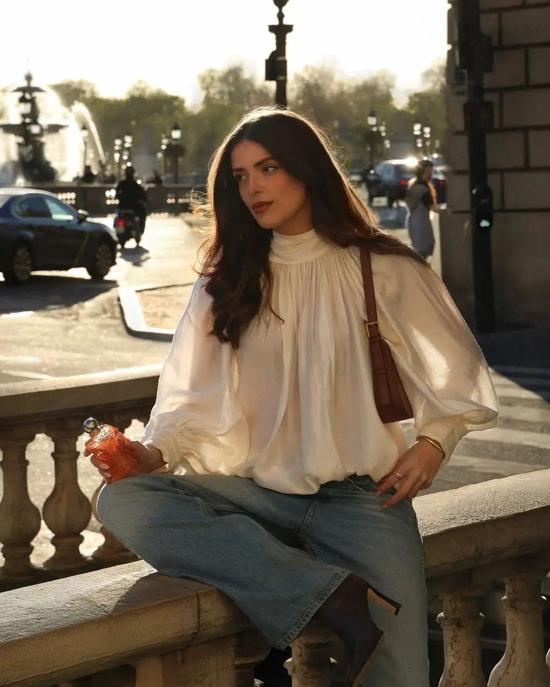 simple casual summer outfits 2026 Soft Blouse and Denim Balance