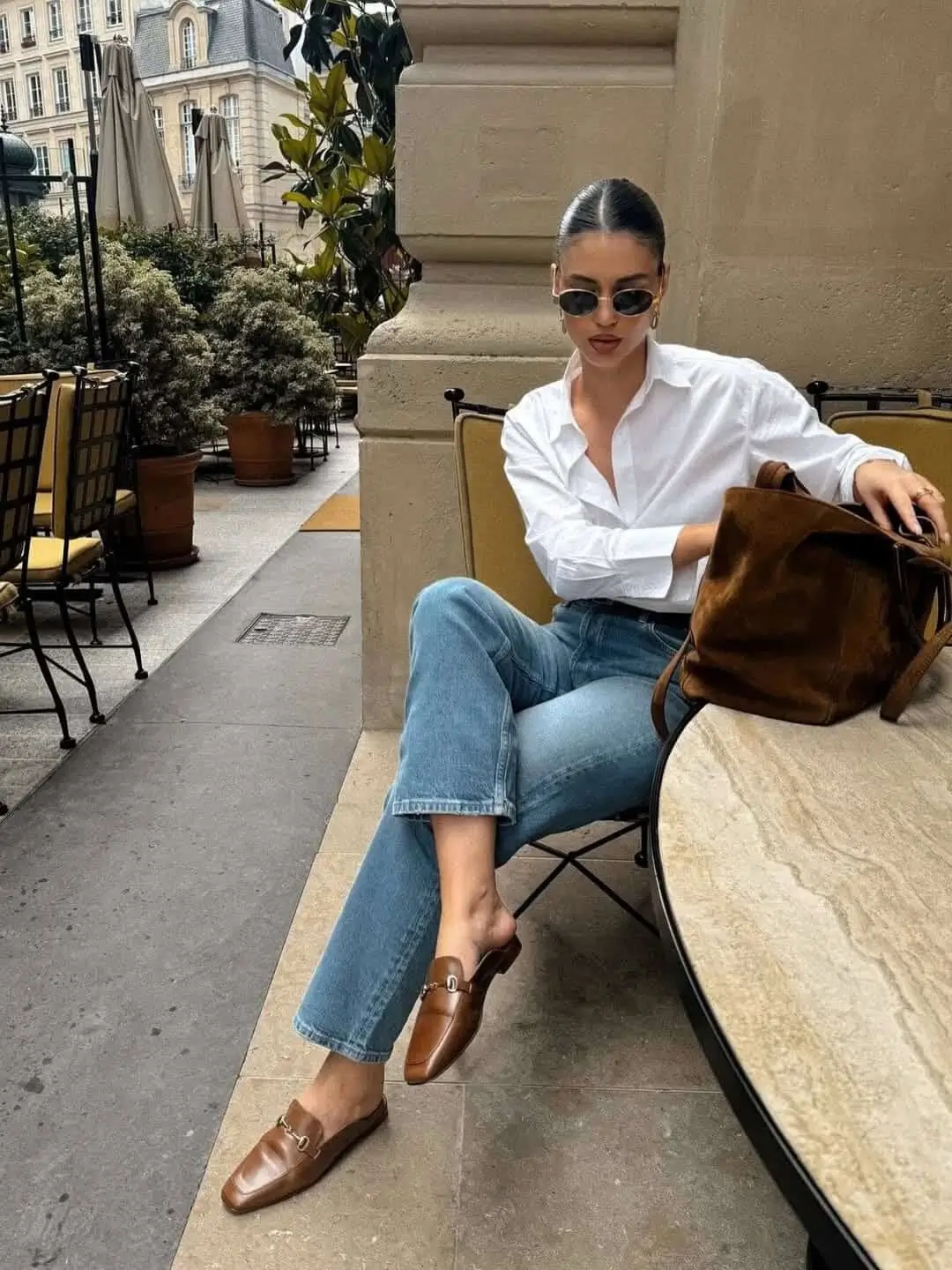 simple casual summer outfits 2026 White Shirts and Denim That Never Miss