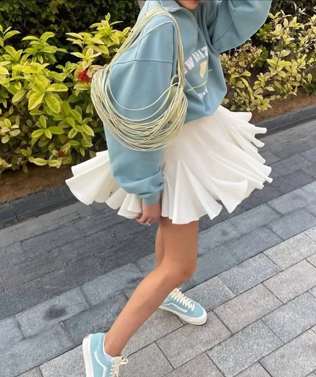 skirt outfits summer 2026 Playful Volume Meets Street Energy