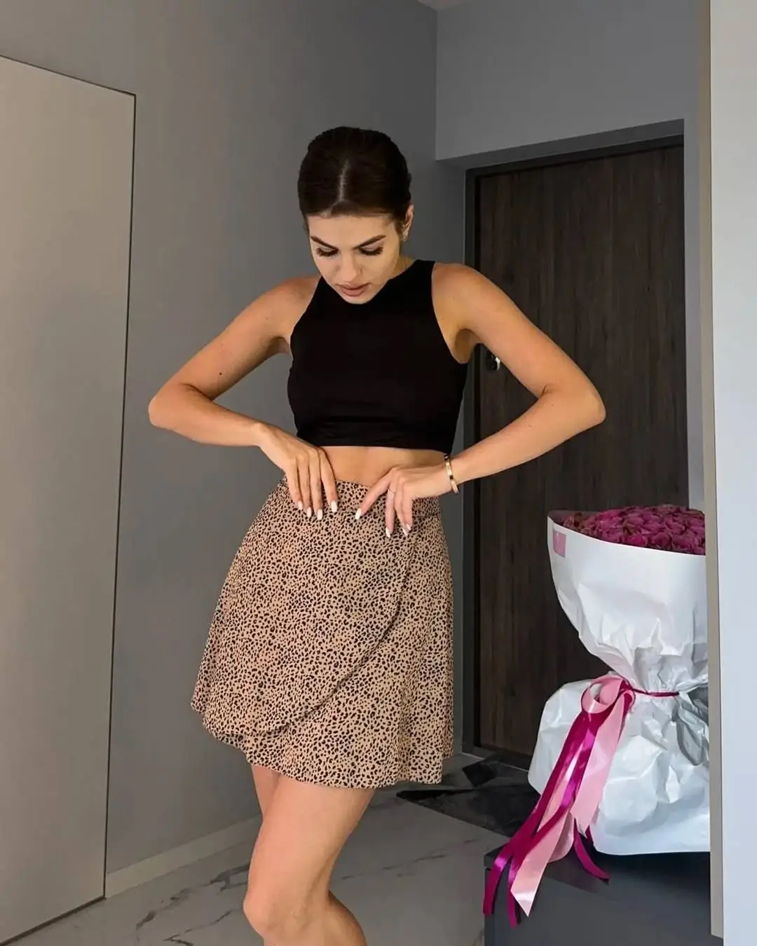 skirt outfits summer 2026 Easy leopard energy for everyday summer