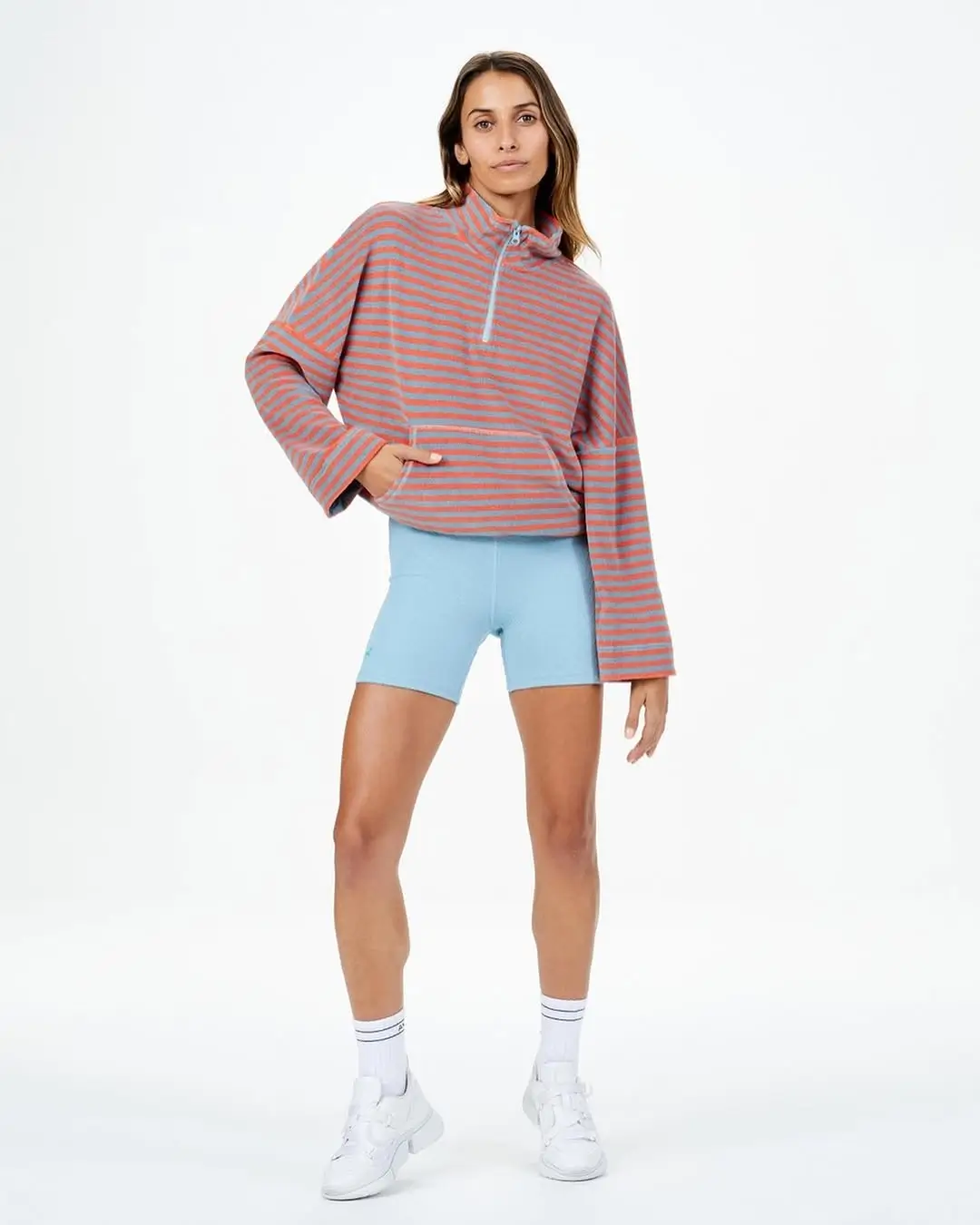 summer activewear 2026 Playful Layers With a Retro Twist