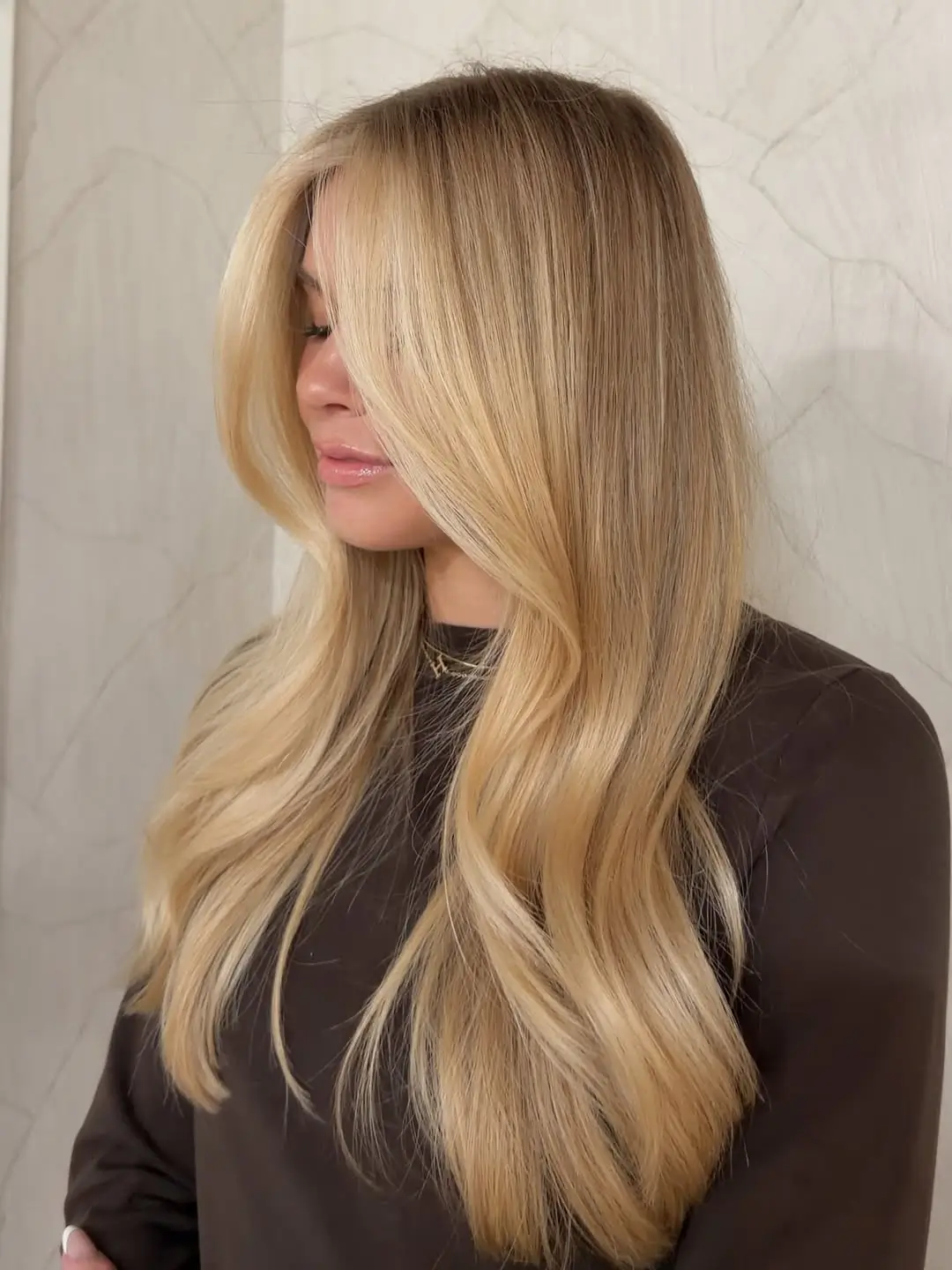 summer blonde hair color for women 2026 Golden Honey Blonde with Face-Framing Light