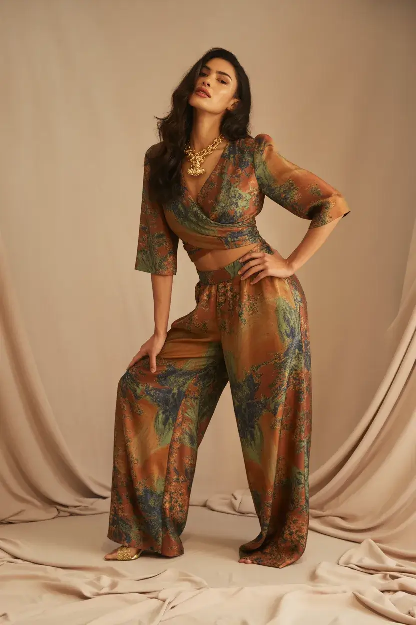 summer capsule wardrobe for women 2026 Printed Sets That Make a Statement Without Effort