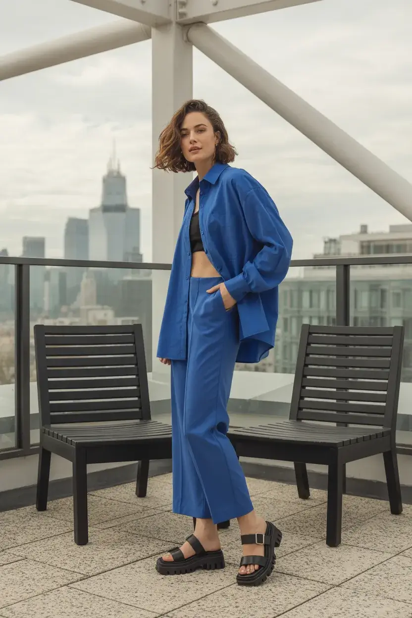 summer capsule wardrobe for women 2026 Relaxed Suiting That Moves With You