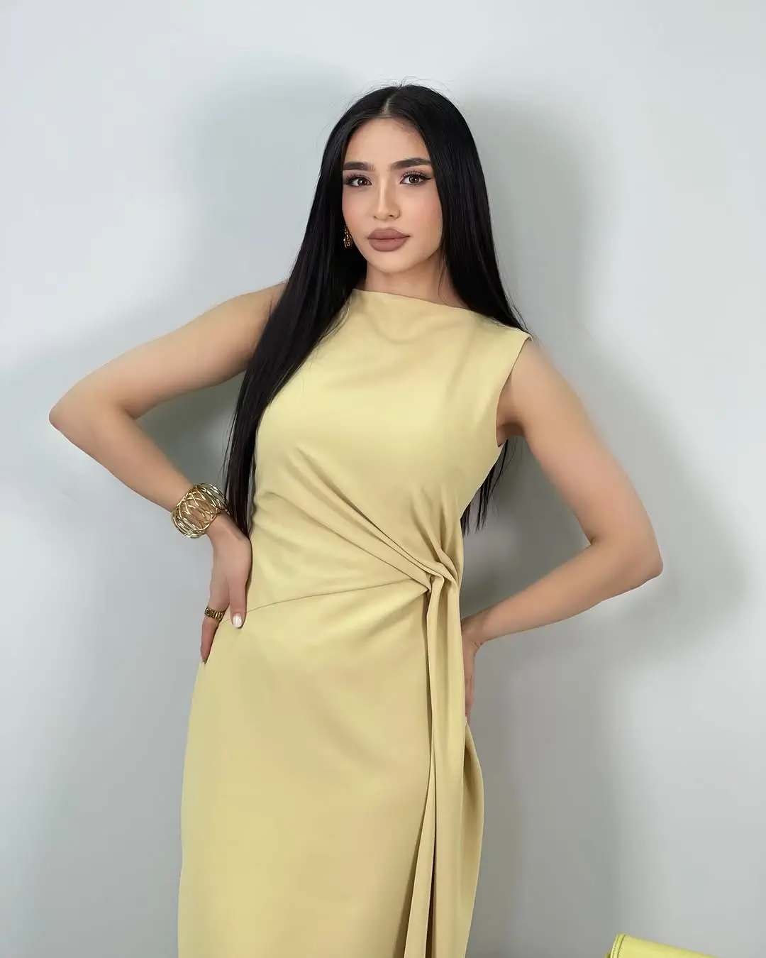 summer cocktail party outfit 2026 Minimalist Draping with Soft Structure