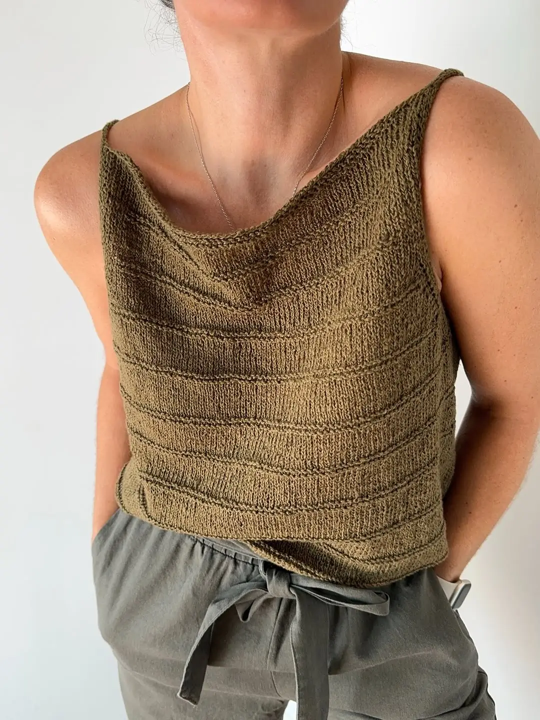 summer crop top outfits 2026 Soft Neutrals and Texture That Does the Talking