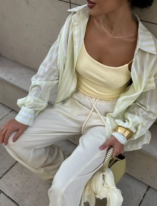 summer crop top outfits 2026 Light Layers and Relaxed Movement
