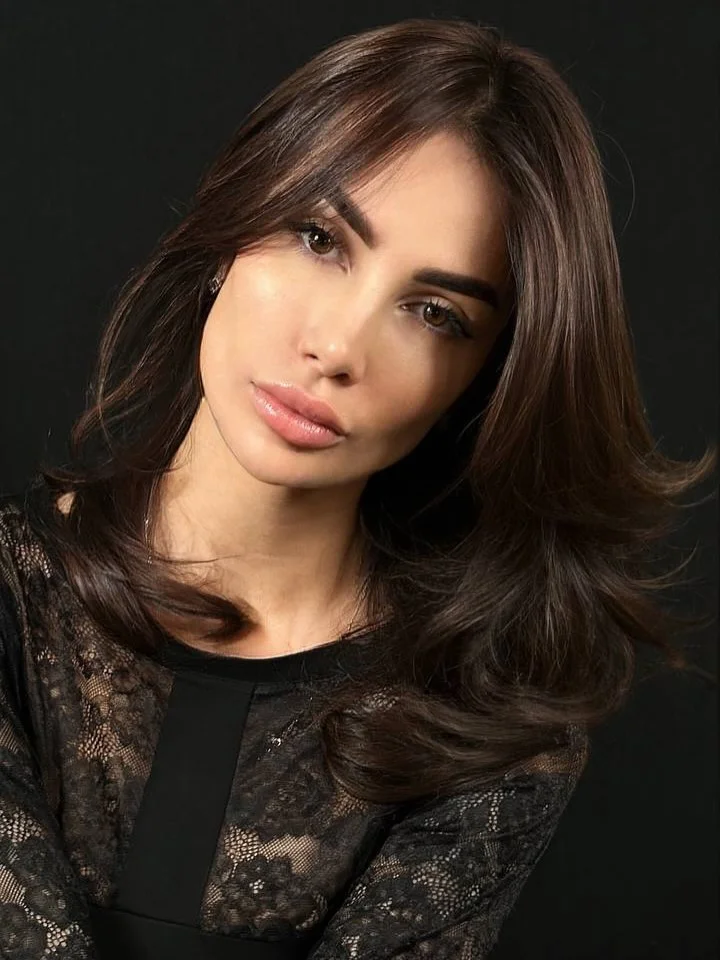 summer espresso brunette hair color for women 2026 Velvet Espresso Layers with Soft Movement