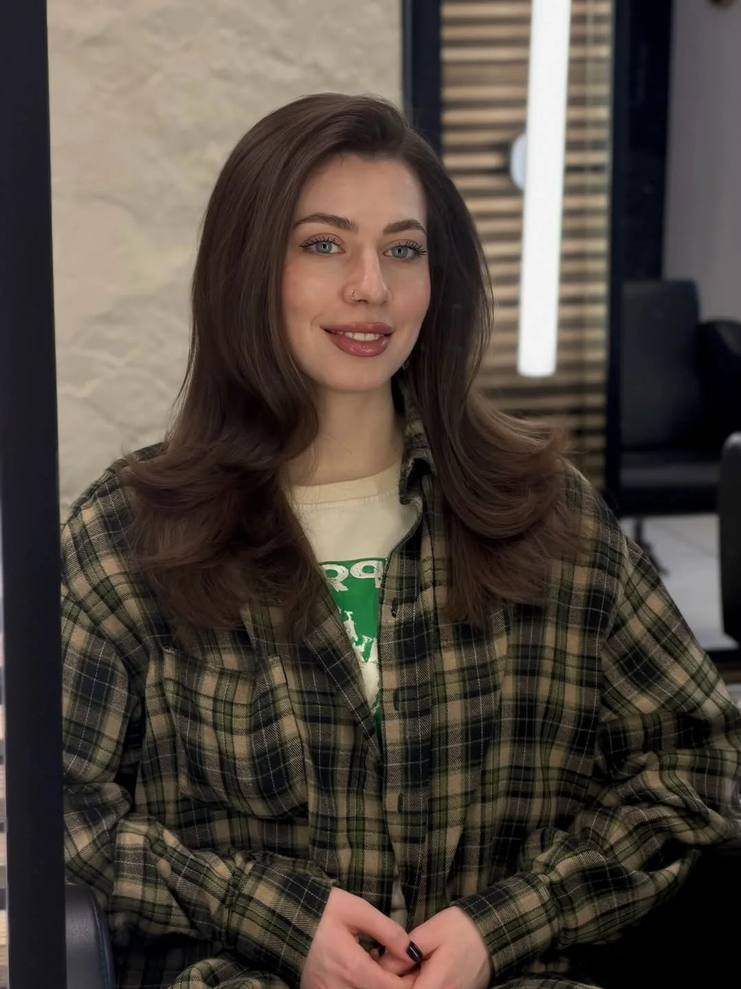 summer espresso brunette hair color for women 2026 Soft Layered Espresso with Everyday Movement