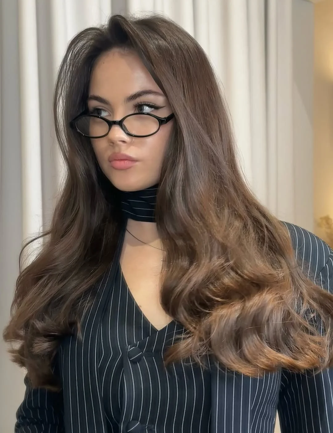 summer espresso brunette hair color for women 2026 Glossy Espresso Volume with a Polished Edge