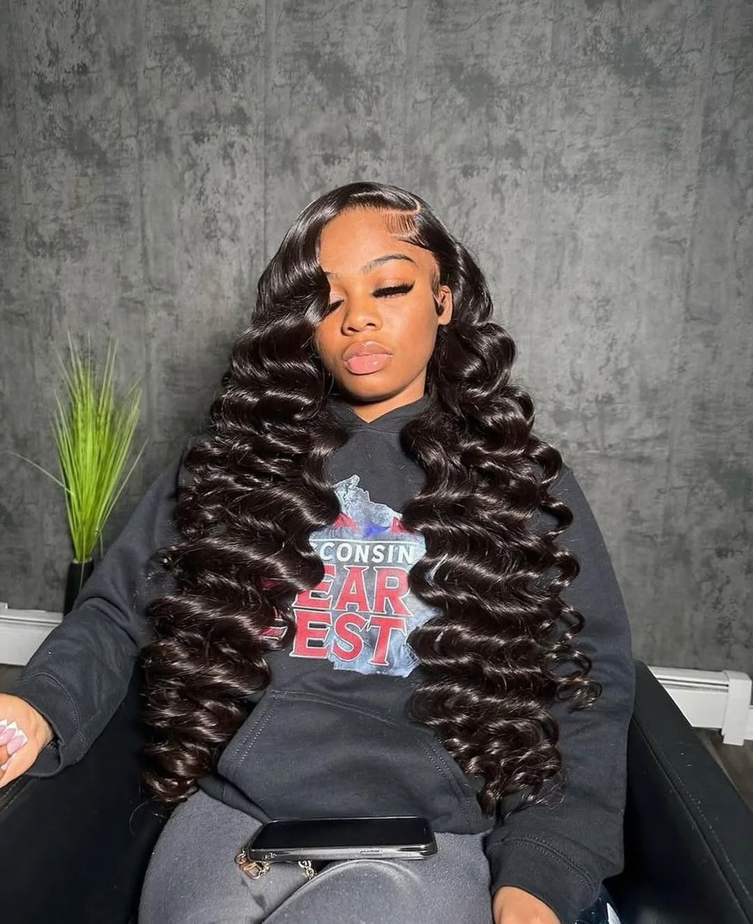 summer hair color for brown skin women 2026 Ultra Defined Glossy Curls With Maximum Drama