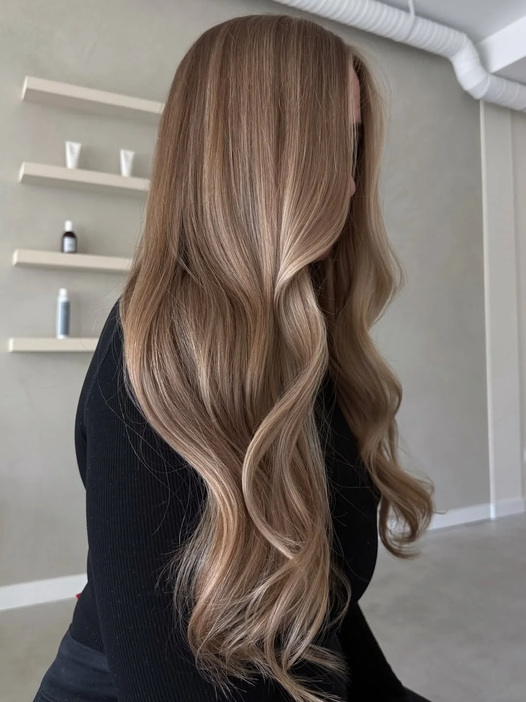 summer hair color for light skin women 2026 Silky Beige Brunette with Airy Flow