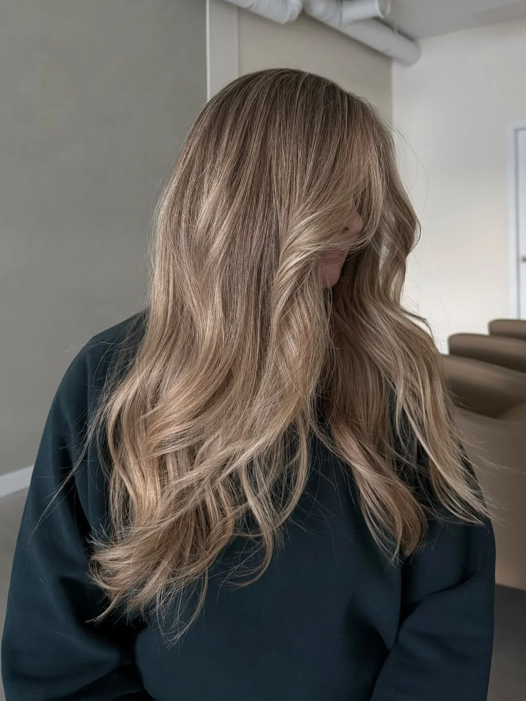 summer hair color for light skin women 2026 Neutral Bronde Waves That Move Like Summer Air