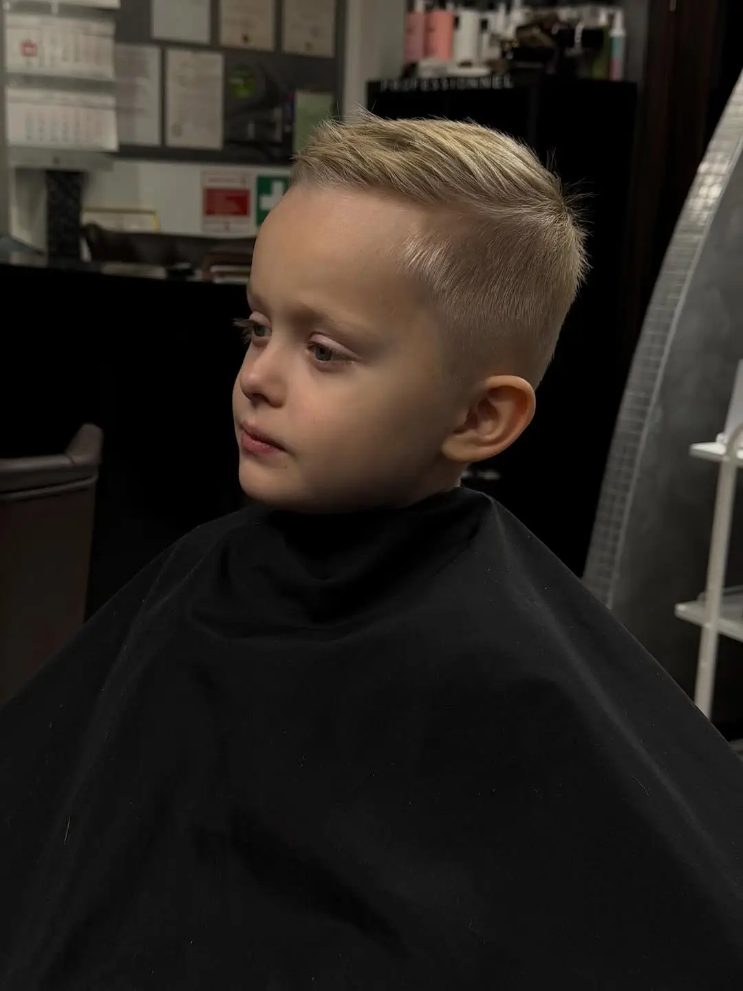 summer haircuts for boys 2026 Clean Blonde Precision with a Soft Fade