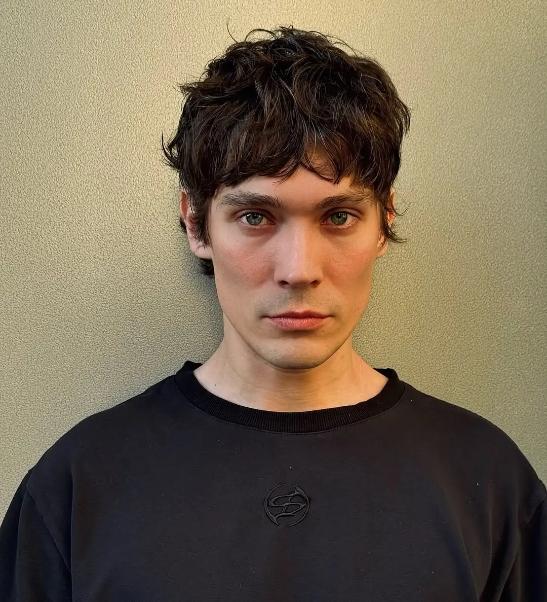 summer haircuts for boys 2026 Messy Medium Texture with Natural Fringe