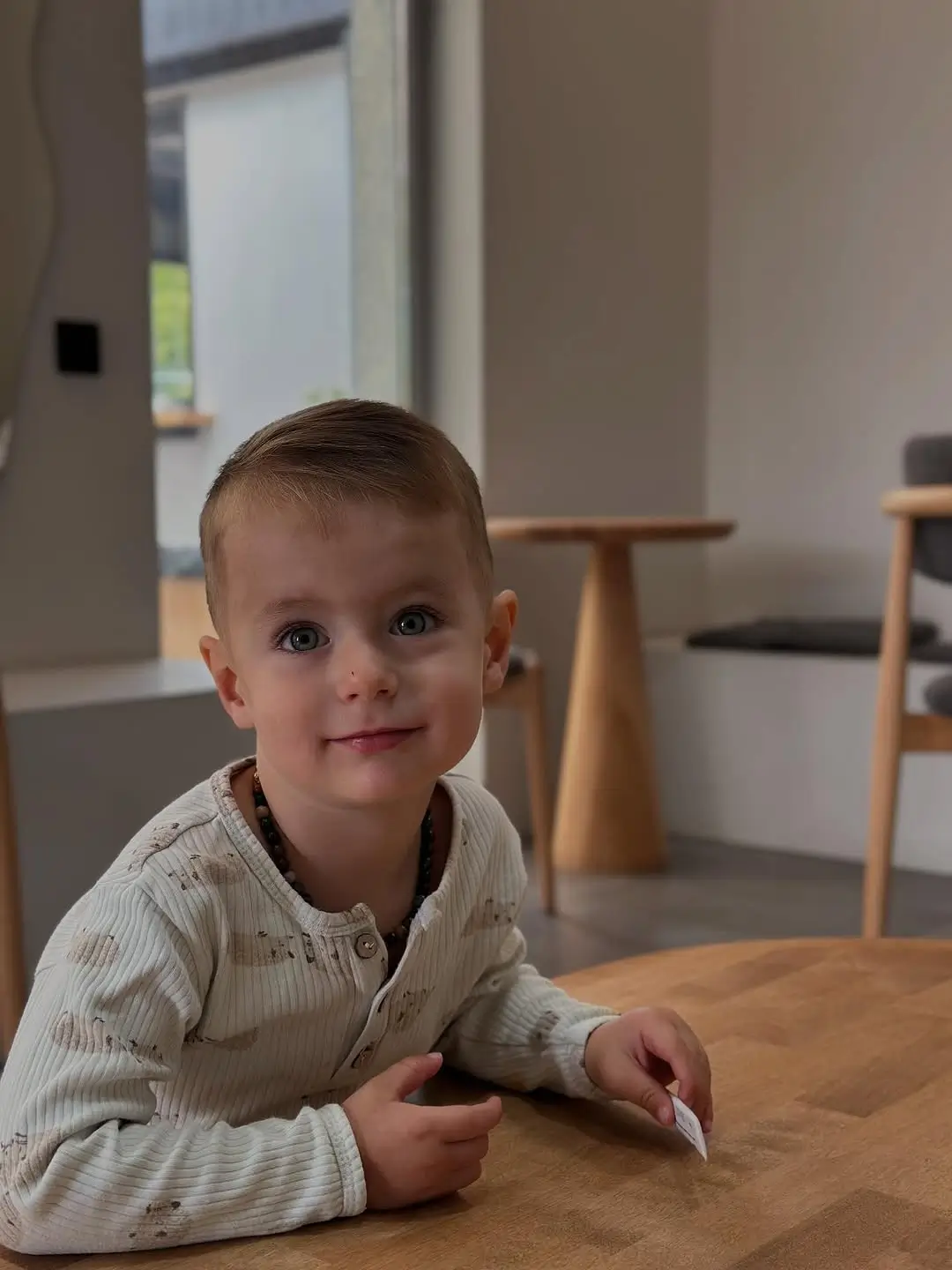 summer haircuts for boys 2026 Neat Toddler Side Sweep with Natural Shine