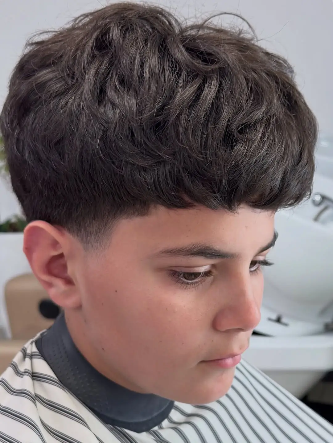 summer haircuts for boys 2026 Soft Textured Crop with Natural Volume