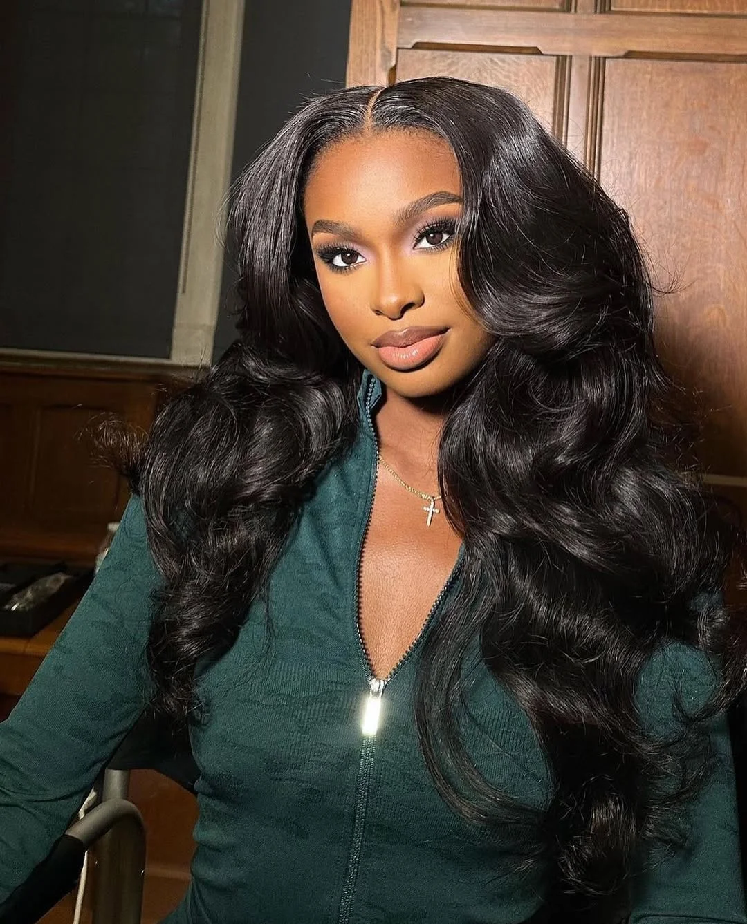 summer hairstyles for black women 2026 Soft Glam Volume Waves That Feel Like Luxury