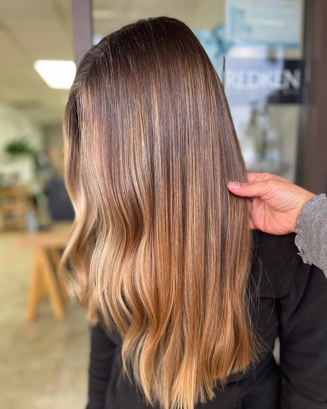 summer money piece hair color for women 2026 Silky Brunette Blend with Subtle Front Brightness