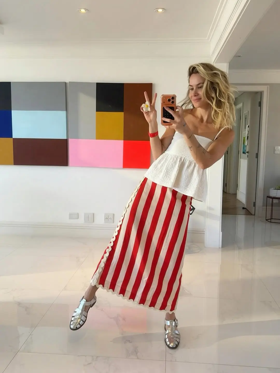 summer outfits 2026 Playful Stripes and Effortless Joy