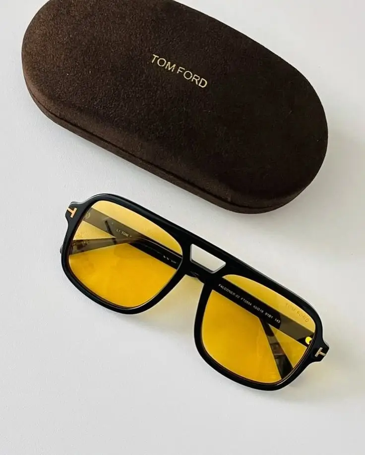 Summer Oversized sunglasses 2026 Yellow Tinted Square Frames and Retro Confidence