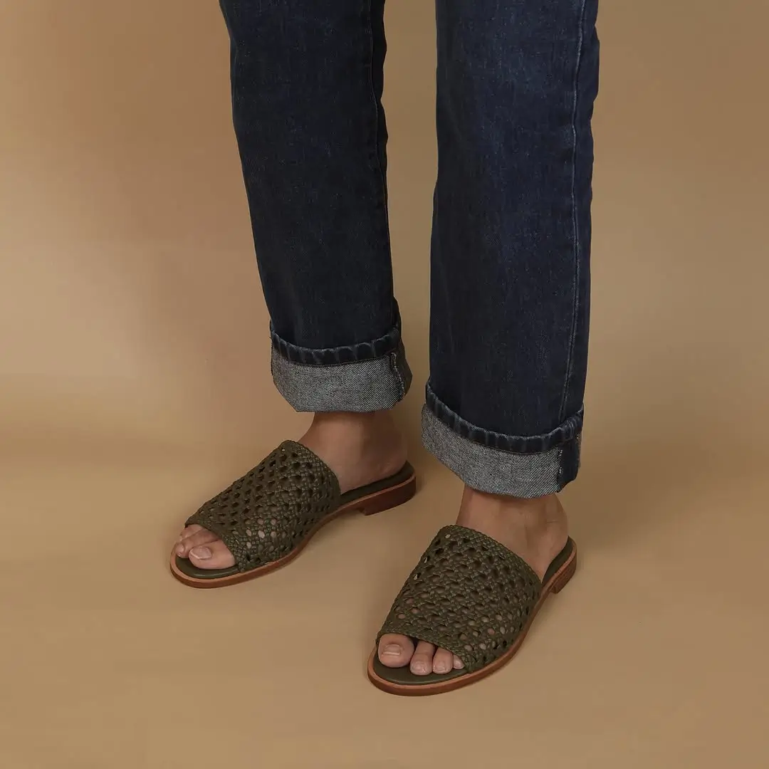 summer slides for women 2026 Effortless Everyday Slides with a Woven Edge