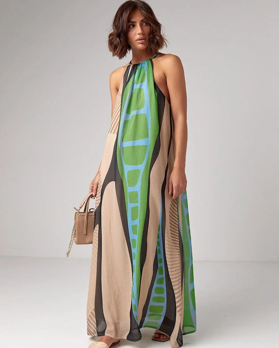 summer sundress outfits 2026 Graphic Flow and Bold Personality