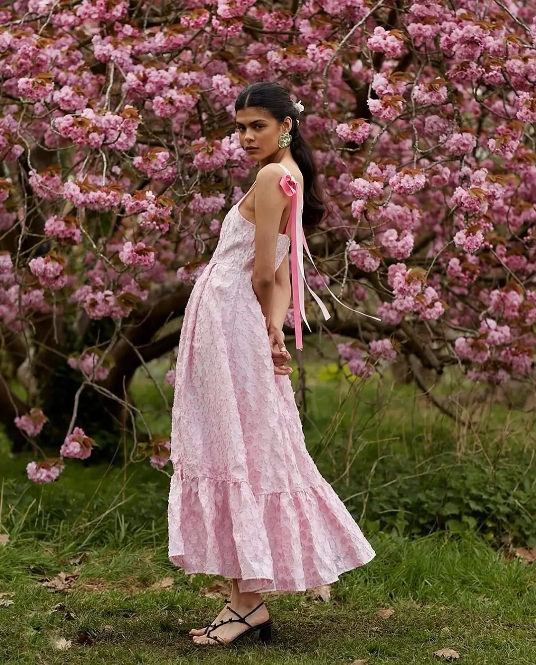 summer sundress outfits 2026 Soft Pink Romance with a Modern Edge