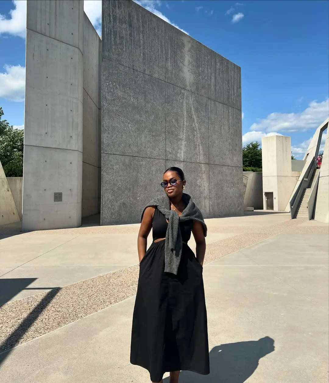 summer sundress outfits 2026 Minimal Black and Effortless Layering