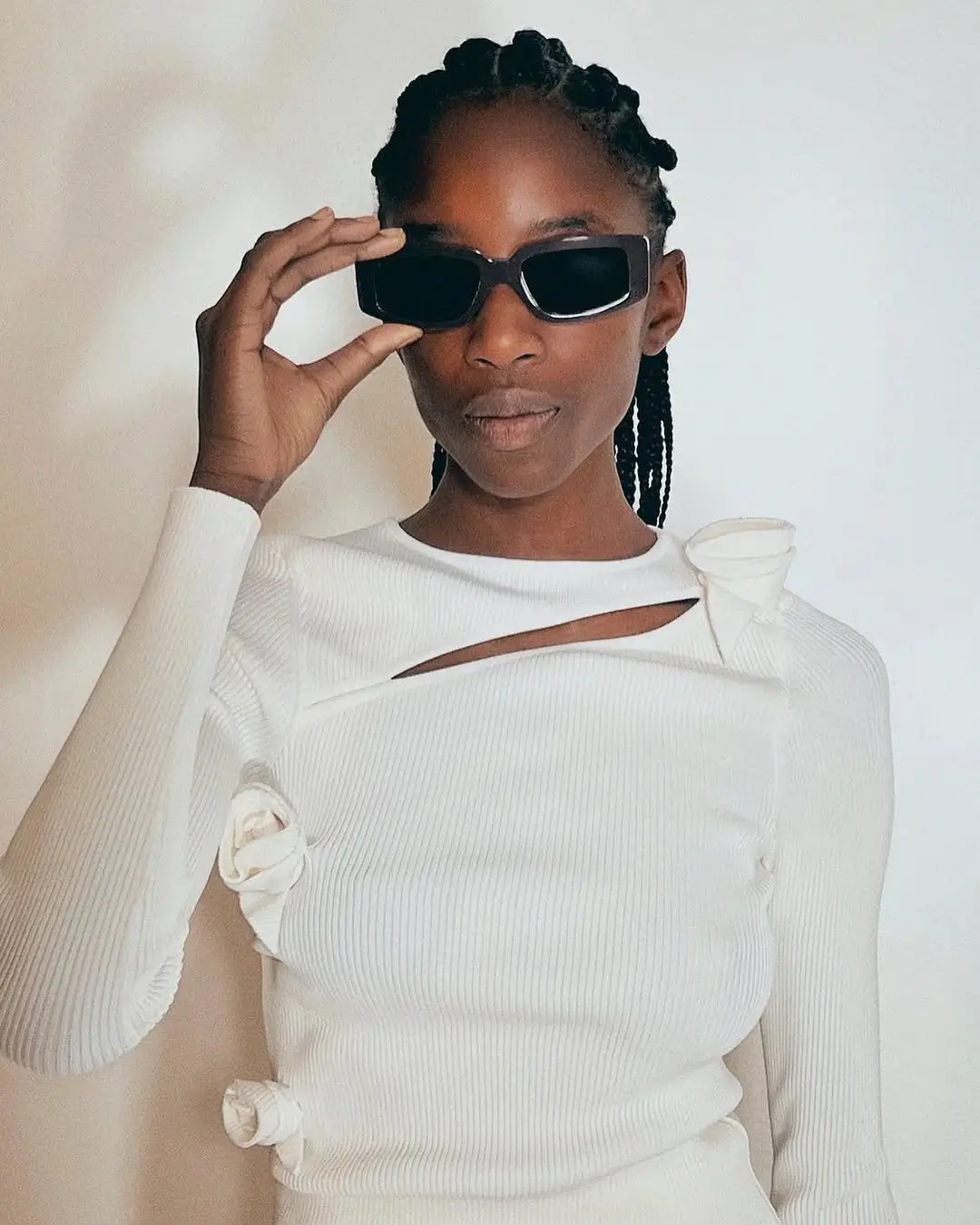 summer sunglasses for women 2026 Quiet luxury in sculpted white