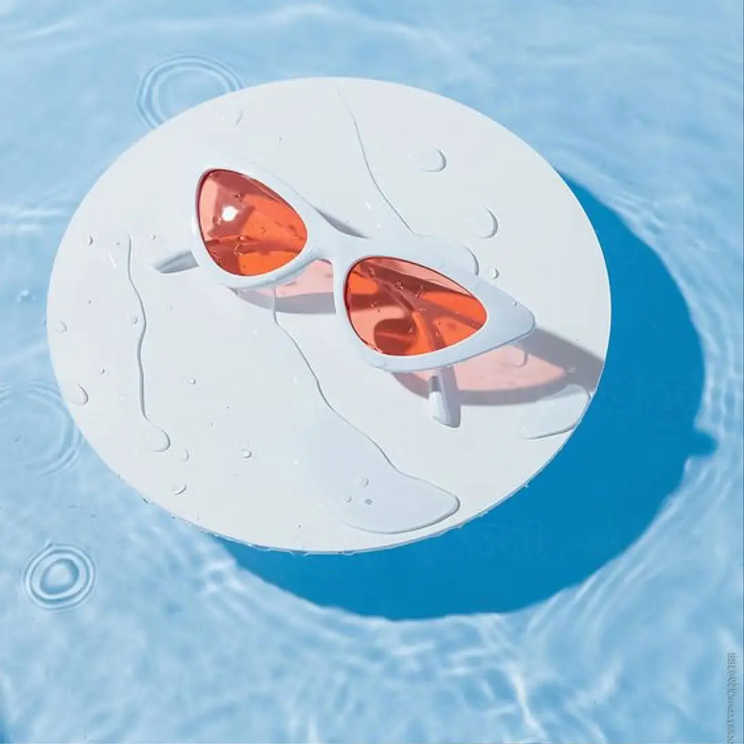 summer sunglasses for women 2026 Playful poolside color and sculptural shapes