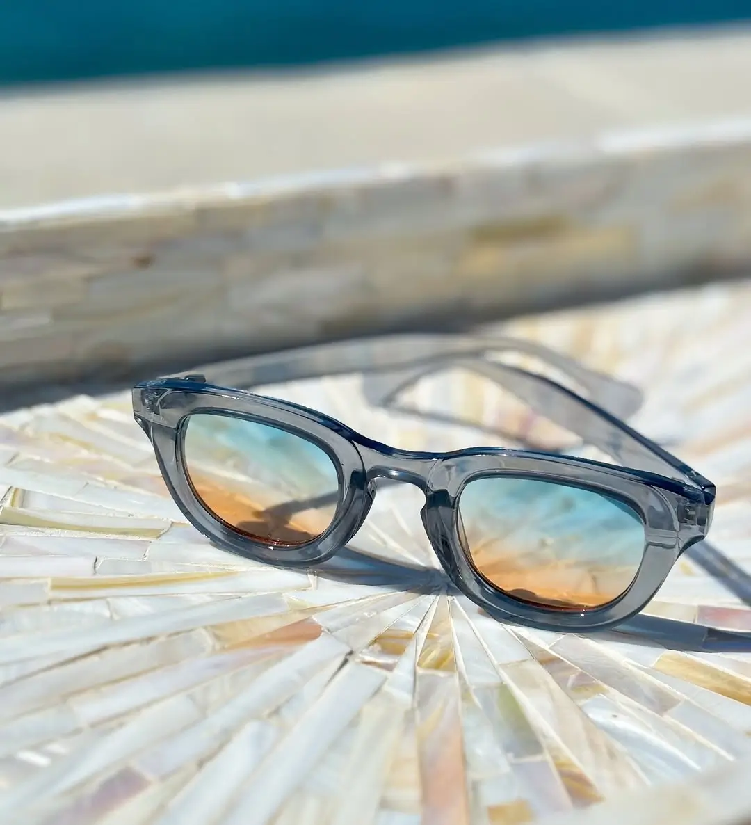 summer sunglasses for women 2026 Soft Transparent Frames with Coastal Tones