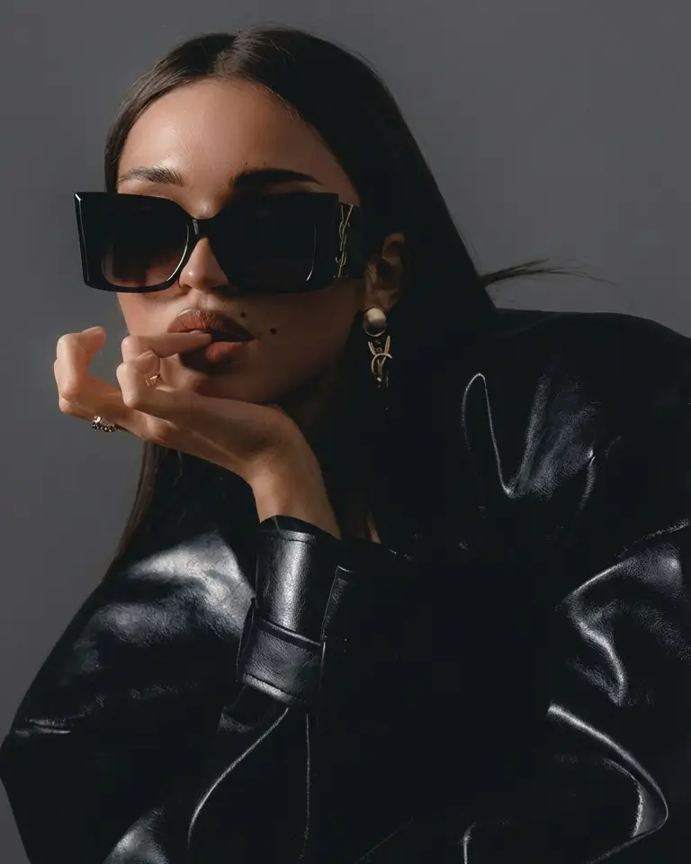 summer sunglasses for women 2026 Oversized noir energy and evening attitude