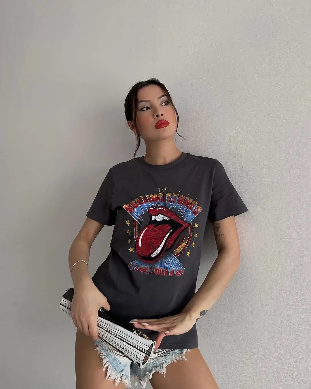 summer t-shirt outfit for women 2026 Vintage Graphic Tees and That Effortless Cool